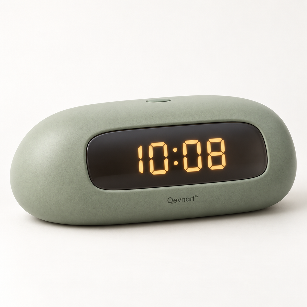 Pebble Digital Clock — Sage