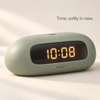 Pebble Digital Clock — Sage