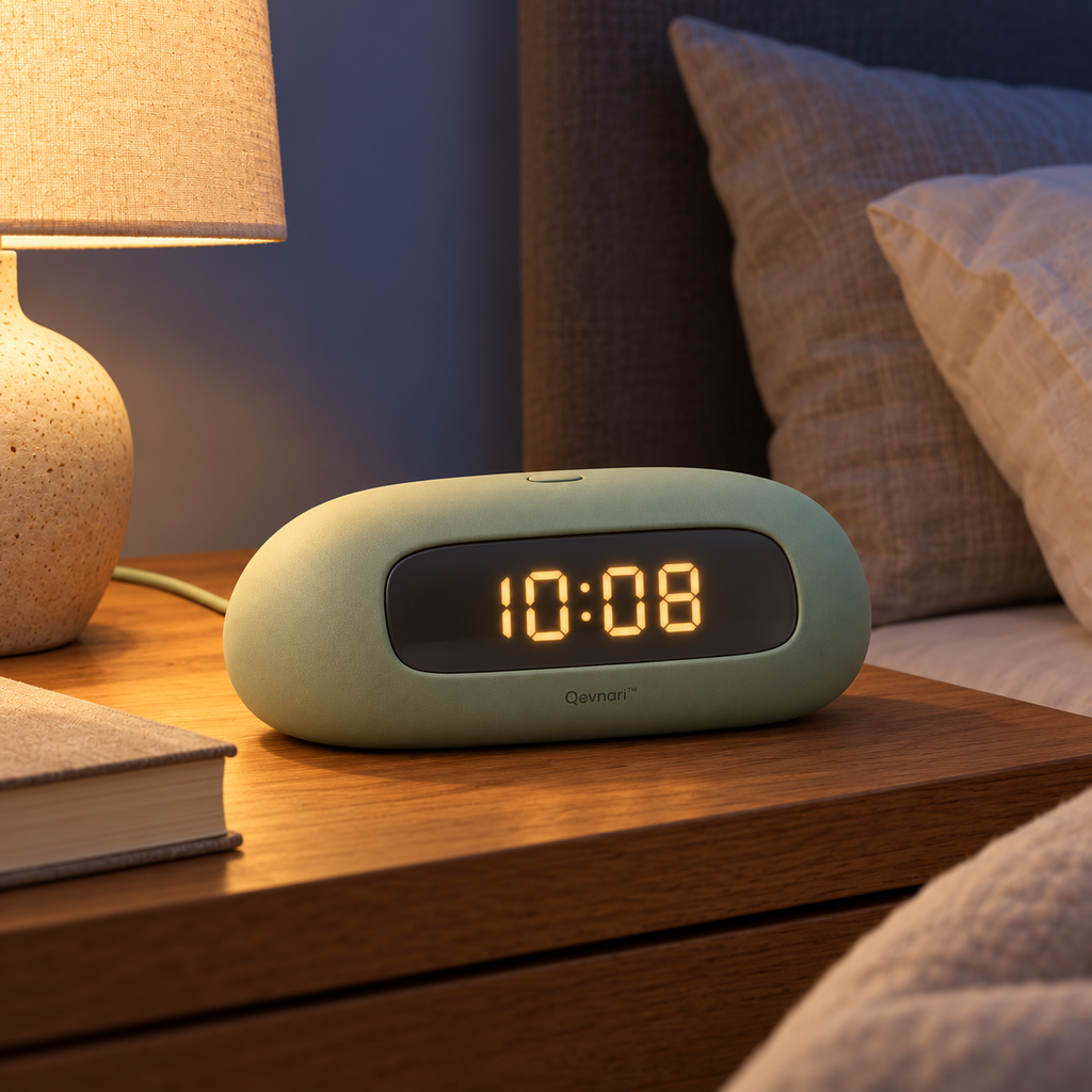Pebble Digital Clock — Sage