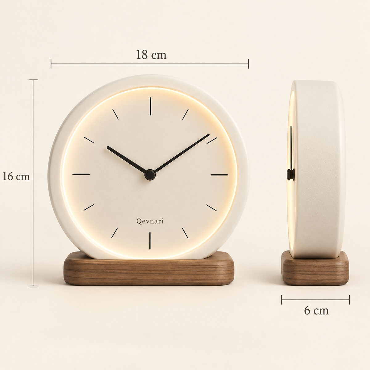 Halo Dial Clock