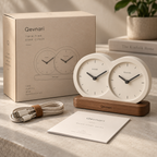 Twin-Time Desk Clock