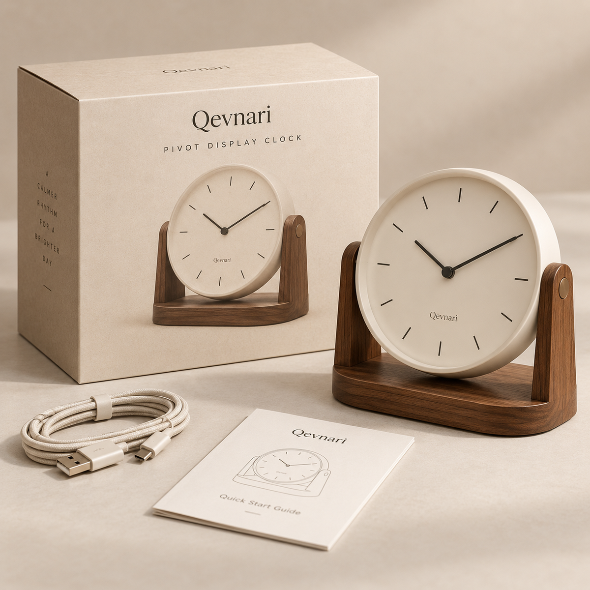 Pivot Display Clock