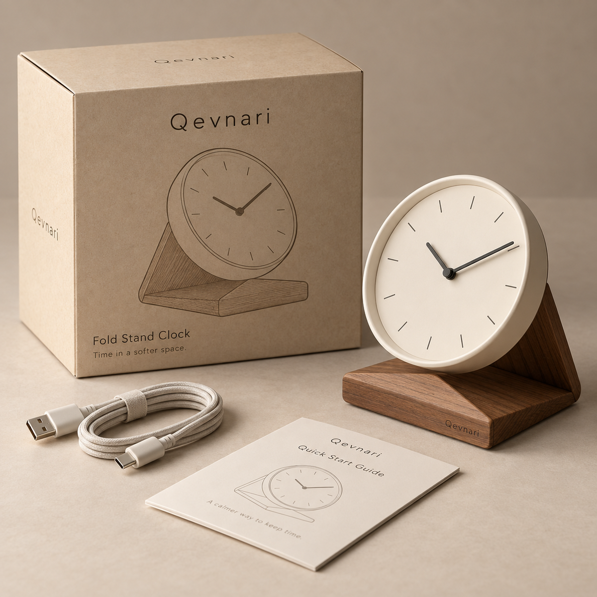 Fold Stand Clock