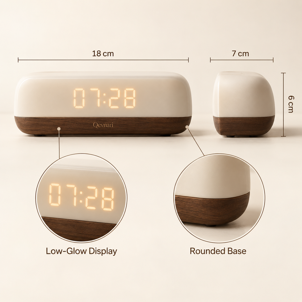 Dusk Bedside Clock