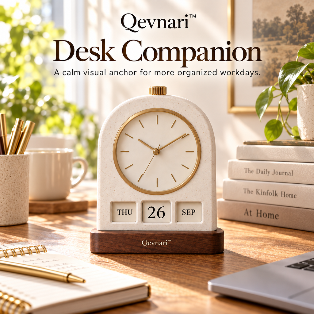 Calendar Desk Clock