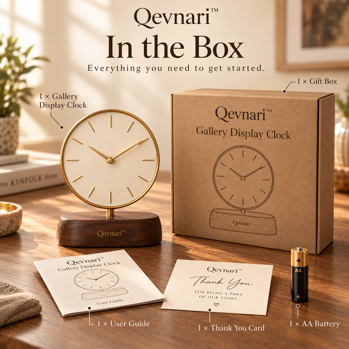 Gallery Display Clock