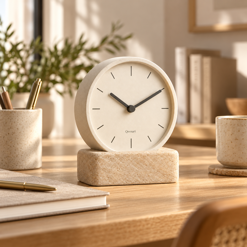 Sandstone Table Clock