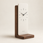 Bookend Desk Clock