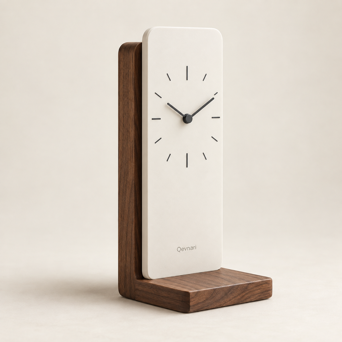 Bookend Desk Clock