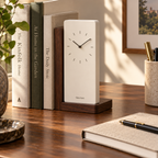 Bookend Desk Clock