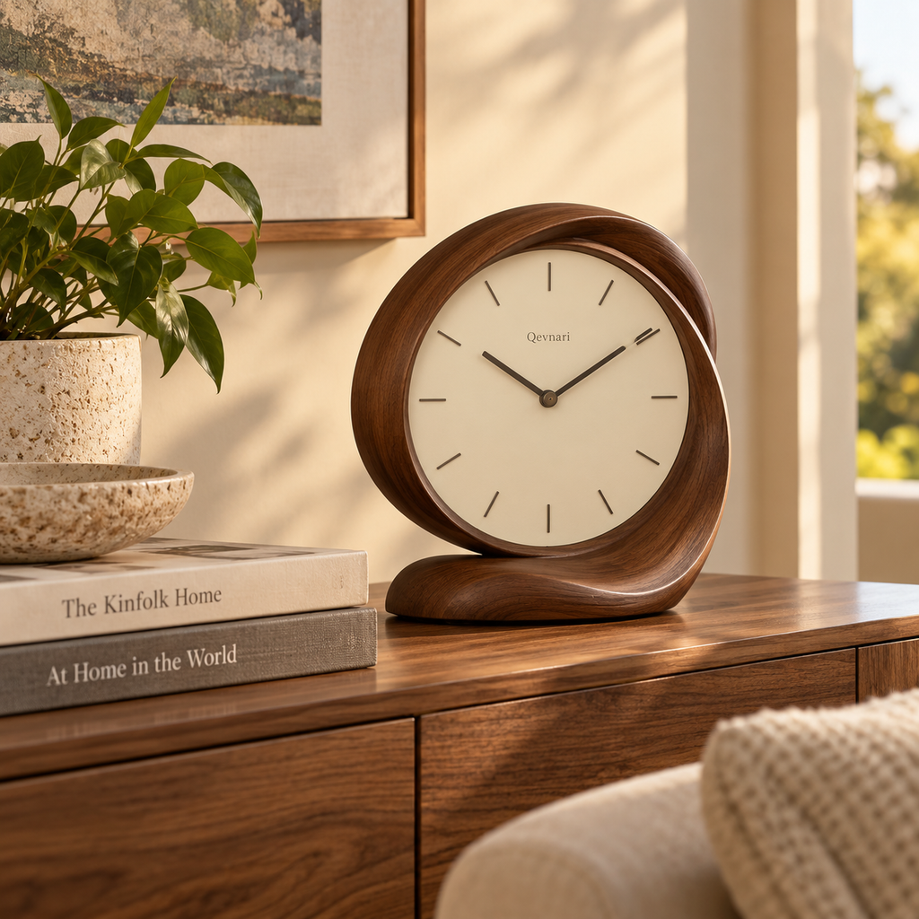 Ribbon Frame Clock