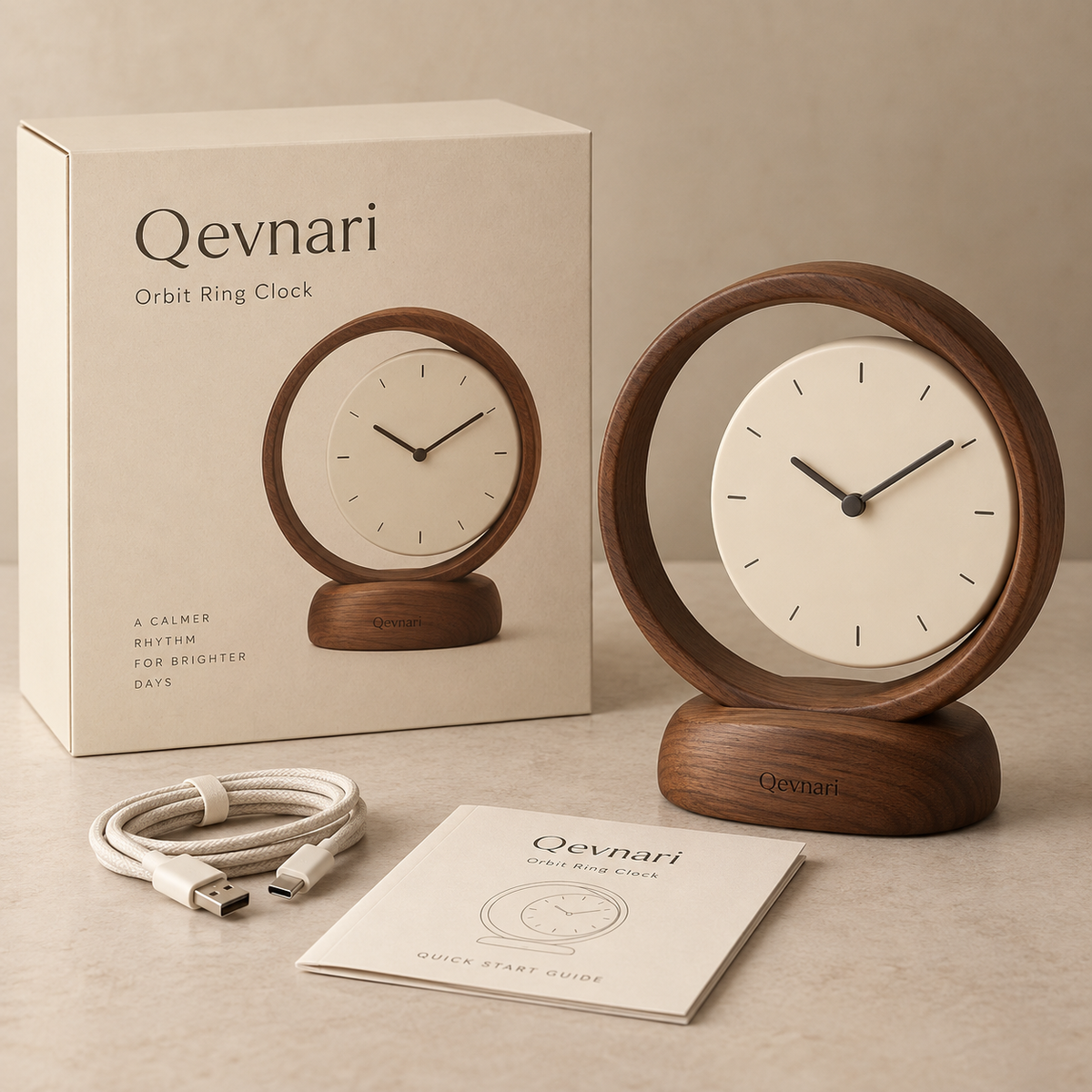 Orbit Ring Clock
