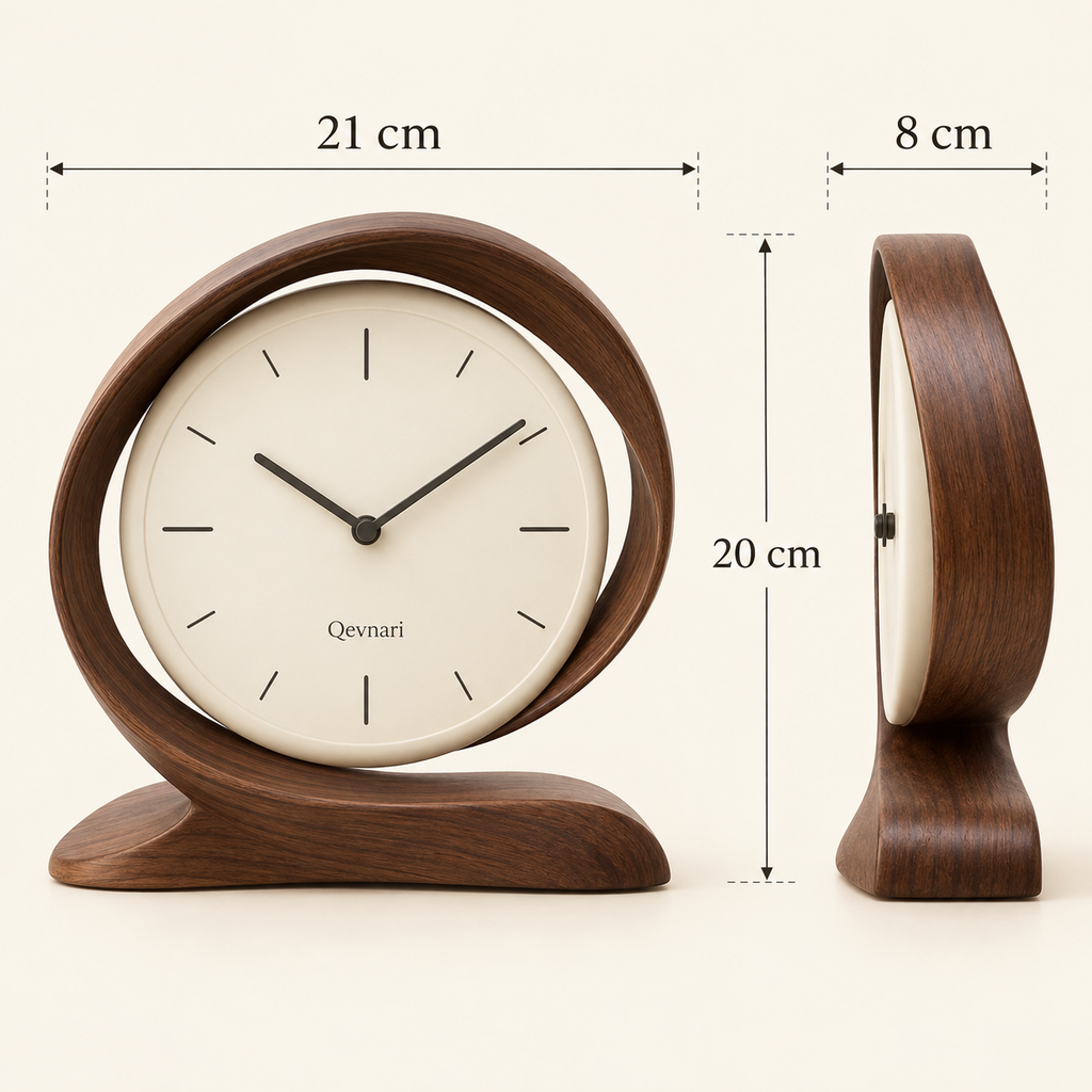 Ribbon Frame Clock