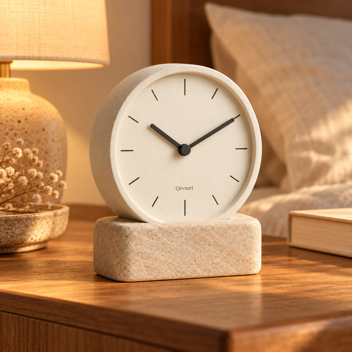 Sandstone Table Clock